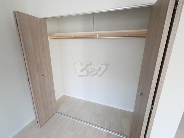 収納　各お部屋にクローゼット完備♪