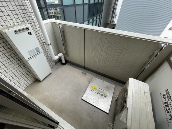 バルコニー　※別の部屋の写真です