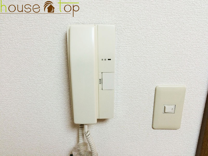 セキュリティ　オートロック解除もできて急な来客でも対応可能なインターホン