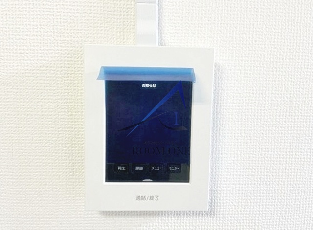 セキュリティ　モニター付きインターホンです。