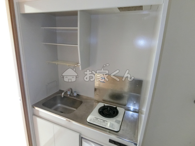 キッチン　システムキッチン（ガス１口）(写真は別のお部屋です)