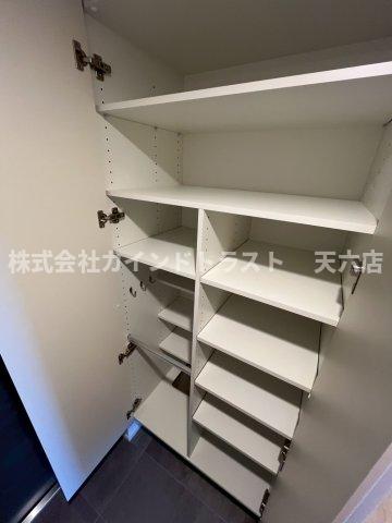 収納　大きなものも収納できそうです