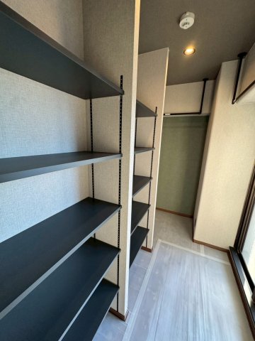収納　十分な収納スペースがあります