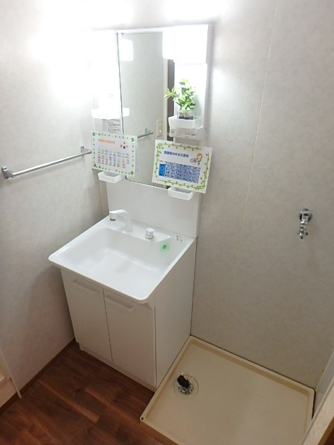 洗面設備　図面と現状に相違がある場合には現状を優先