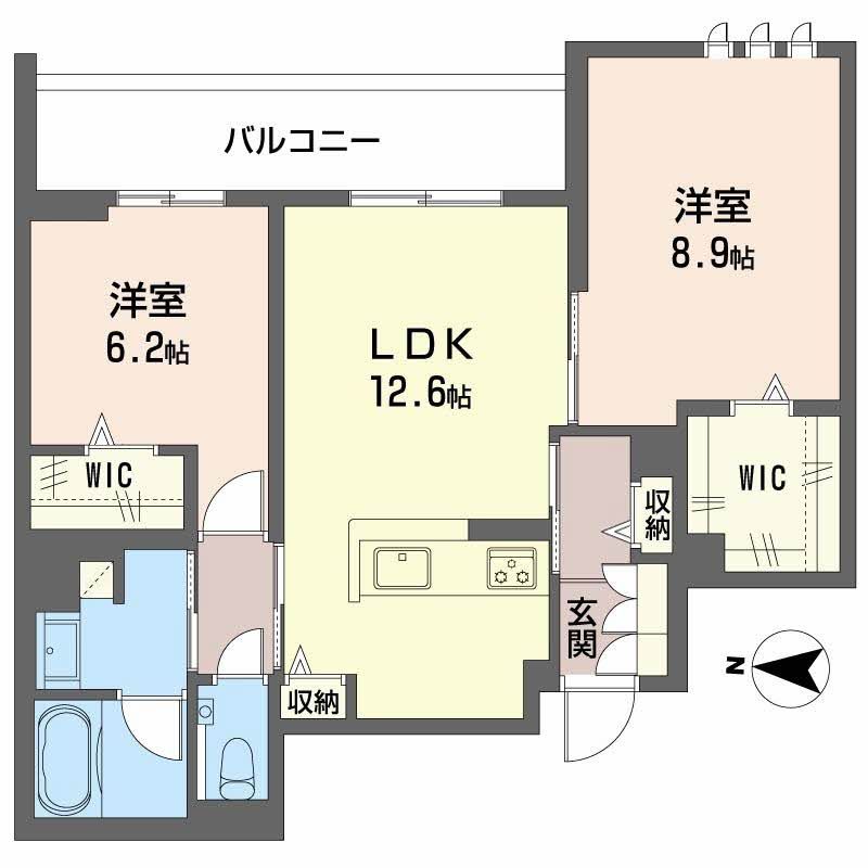 フォレストIIIの間取り写真
