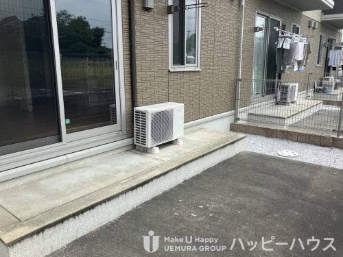 バルコニー　退去前につき、同じ号系統のお部屋写真になります。現状優先致し