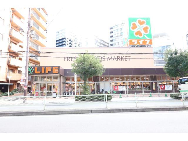 スーパー　ライフ堂島大橋店（スーパー）まで635m