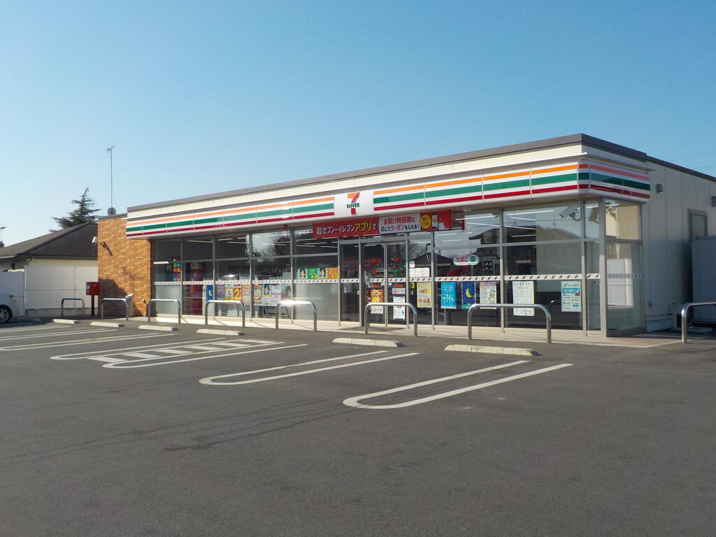 コンビニ　セブンイレブン壬生安塚小学校前店（コンビニ）まで589m