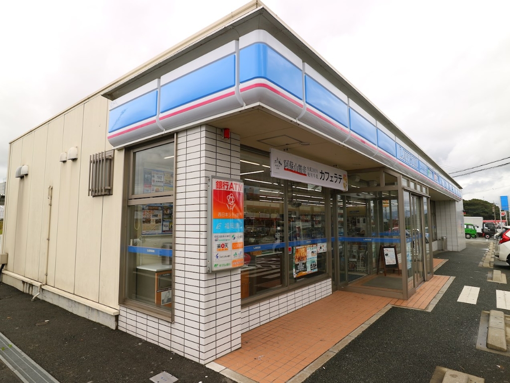コンビニ　ローソン 水巻梅ノ木店（コンビニ）まで673m