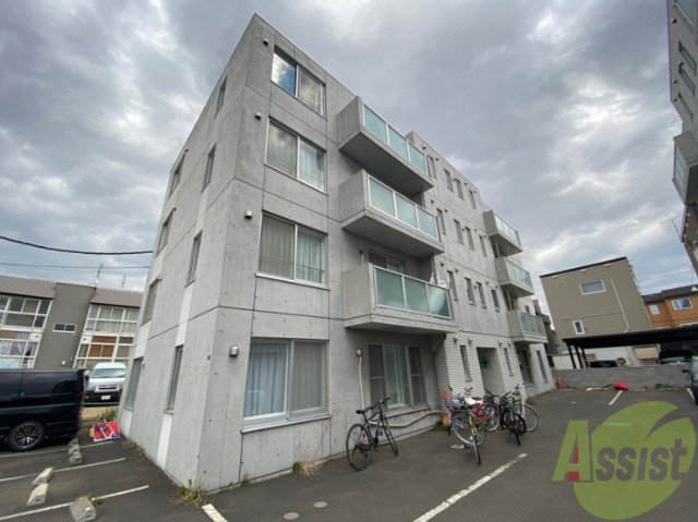 建物外観　札幌市東区北２５条東「ヴァンテアン元町」