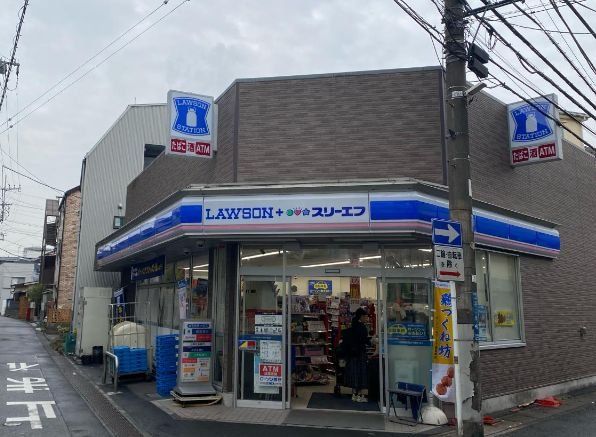 コンビニ　ローソン・スリーエフ高津二子一丁目店（コンビニ）まで170m