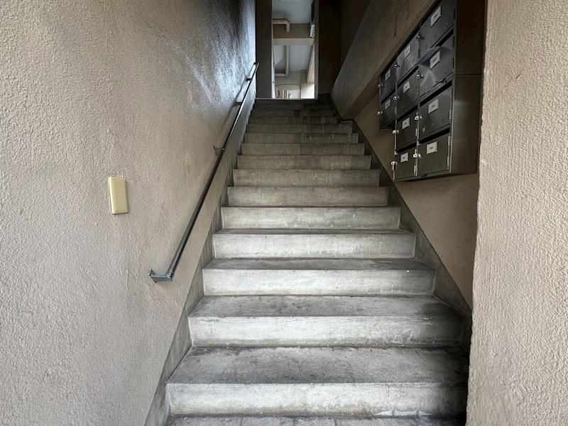 城内マンションの外観写真