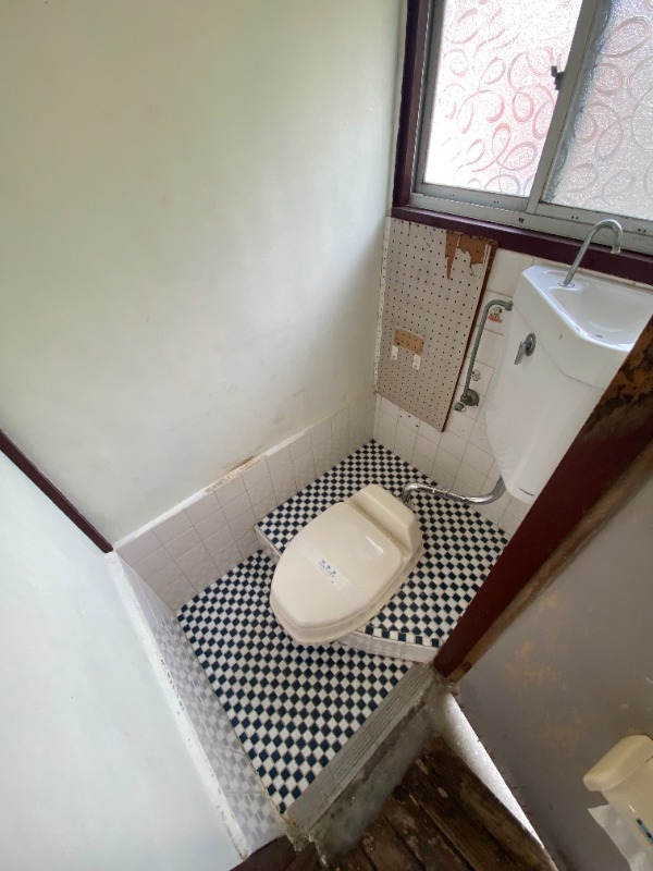 長田区高取山町アパートのトイレ写真