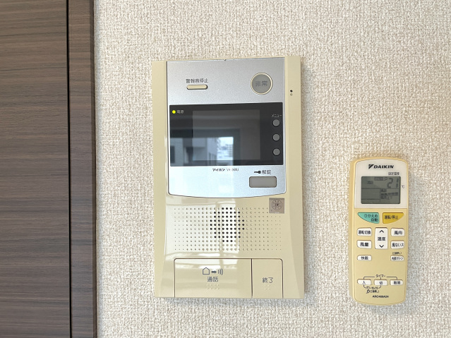 セキュリティ　※別部屋参考写真