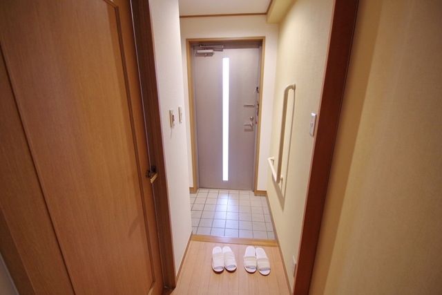 フラット大観の玄関写真