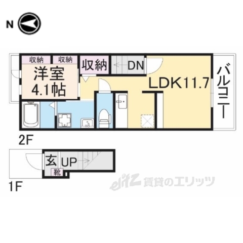 Harukas2の間取り写真