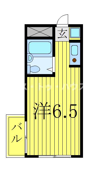 パレスイシダの間取り写真