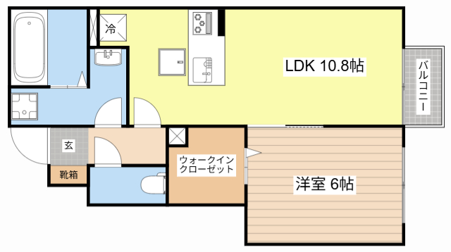 コスモパレスIVの間取り写真