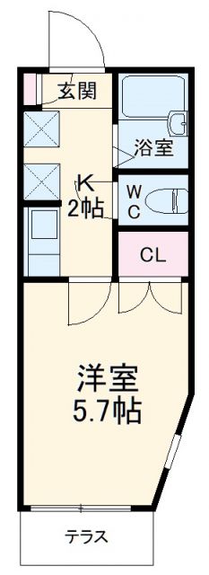 サンライズの間取り写真