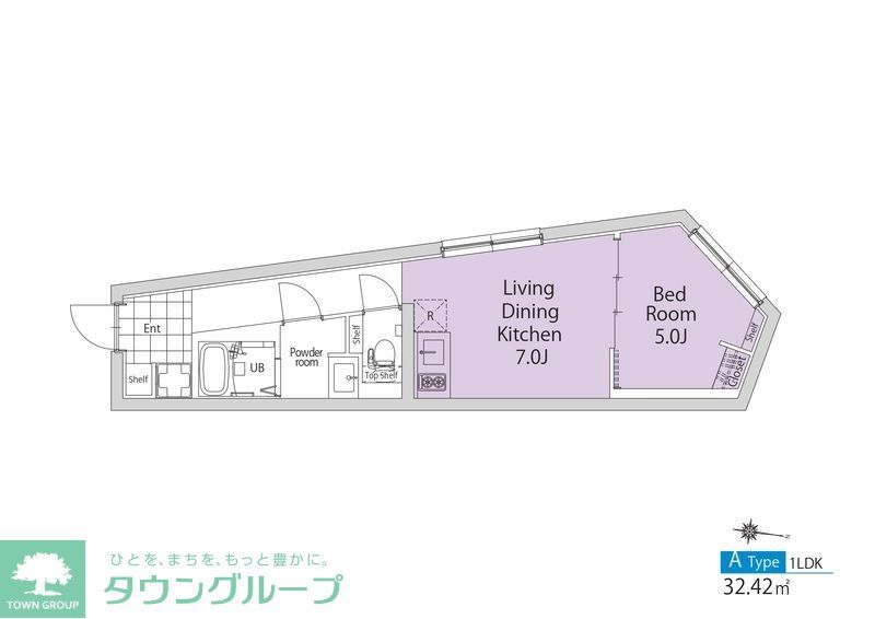 OAK VILLA SOU祐天寺の間取り写真