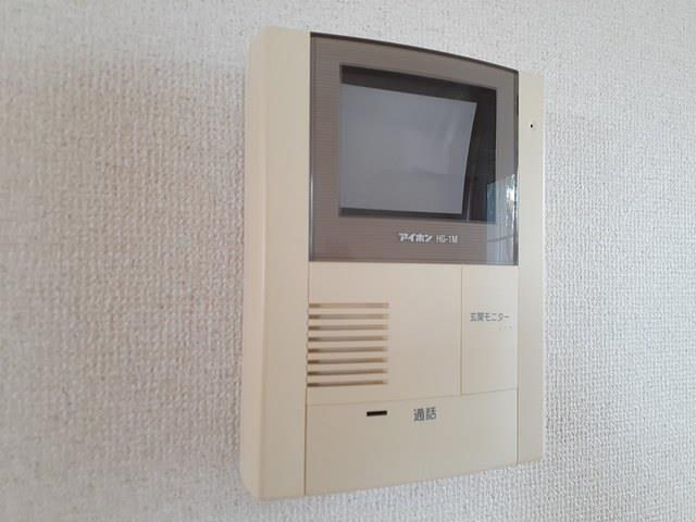 セキュリティ　顔が確認できるモニターホン！