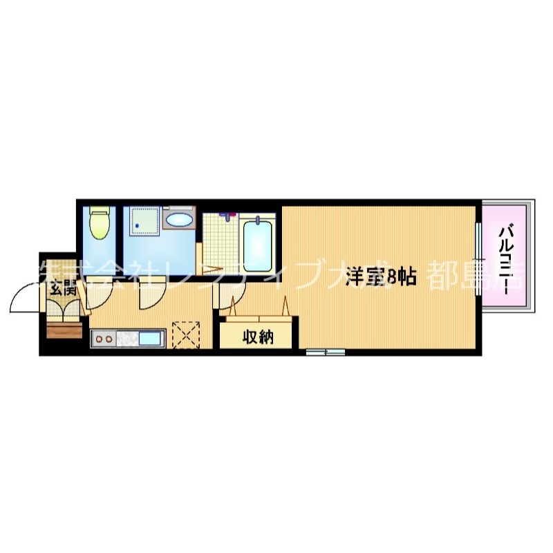 地下鉄谷町線 都島駅 徒歩8分 11階建 築10年の間取り写真