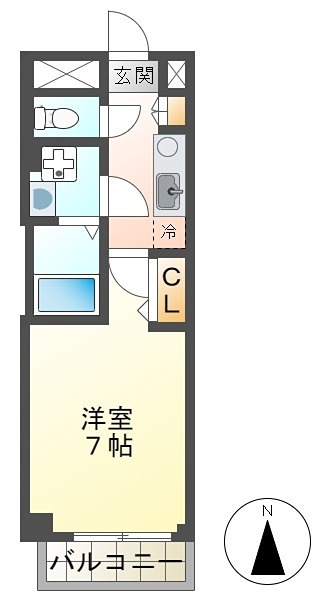 VILLA SOLEの間取り写真