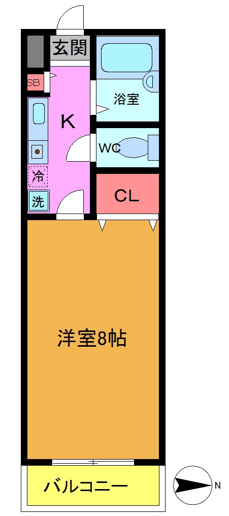 ヒコタビルの間取り写真
