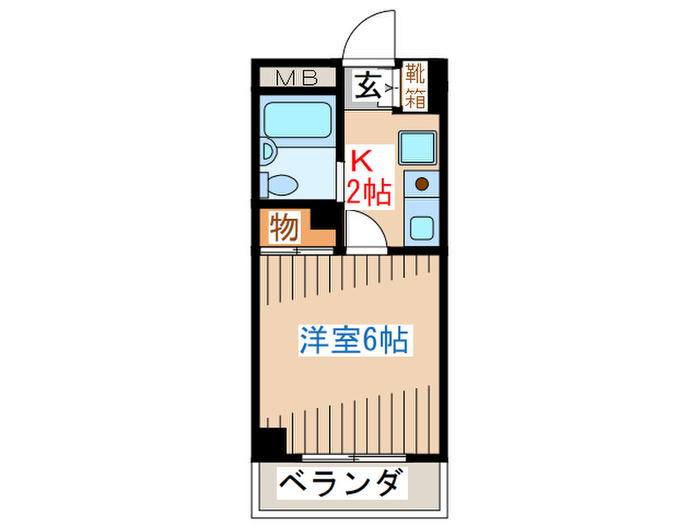 ダイアパレスプレステ-ジ上杉の間取り写真