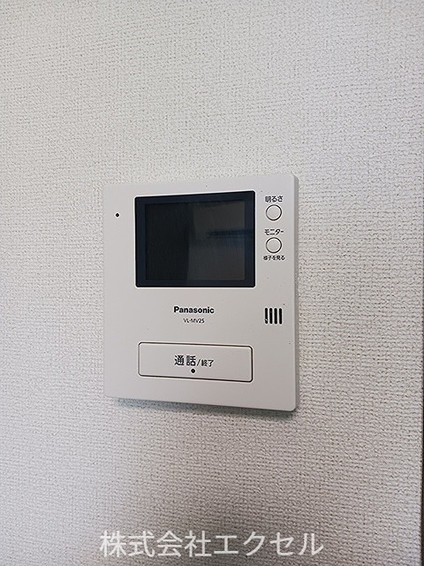 セキュリティ　来訪者の姿を確認できます。