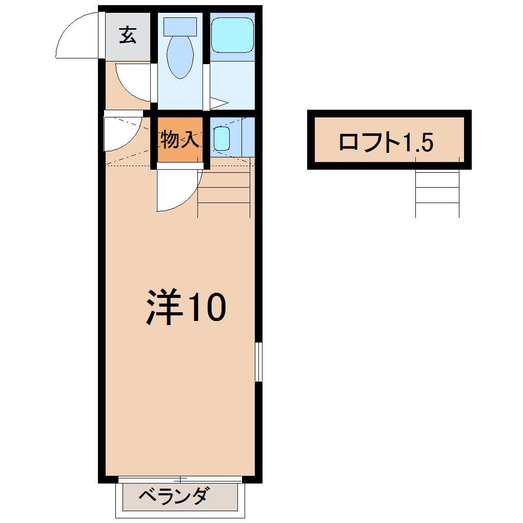 パレルーブルの間取り写真