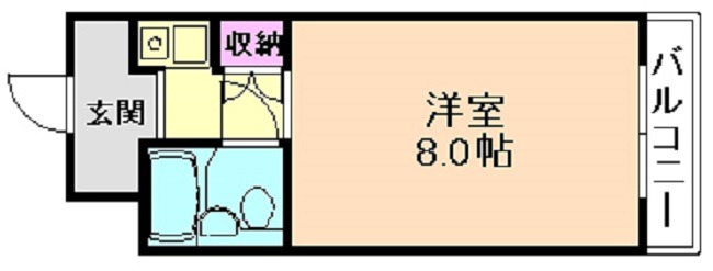 メゾン桃町の間取り写真