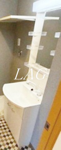洗面設備　洗面台です。