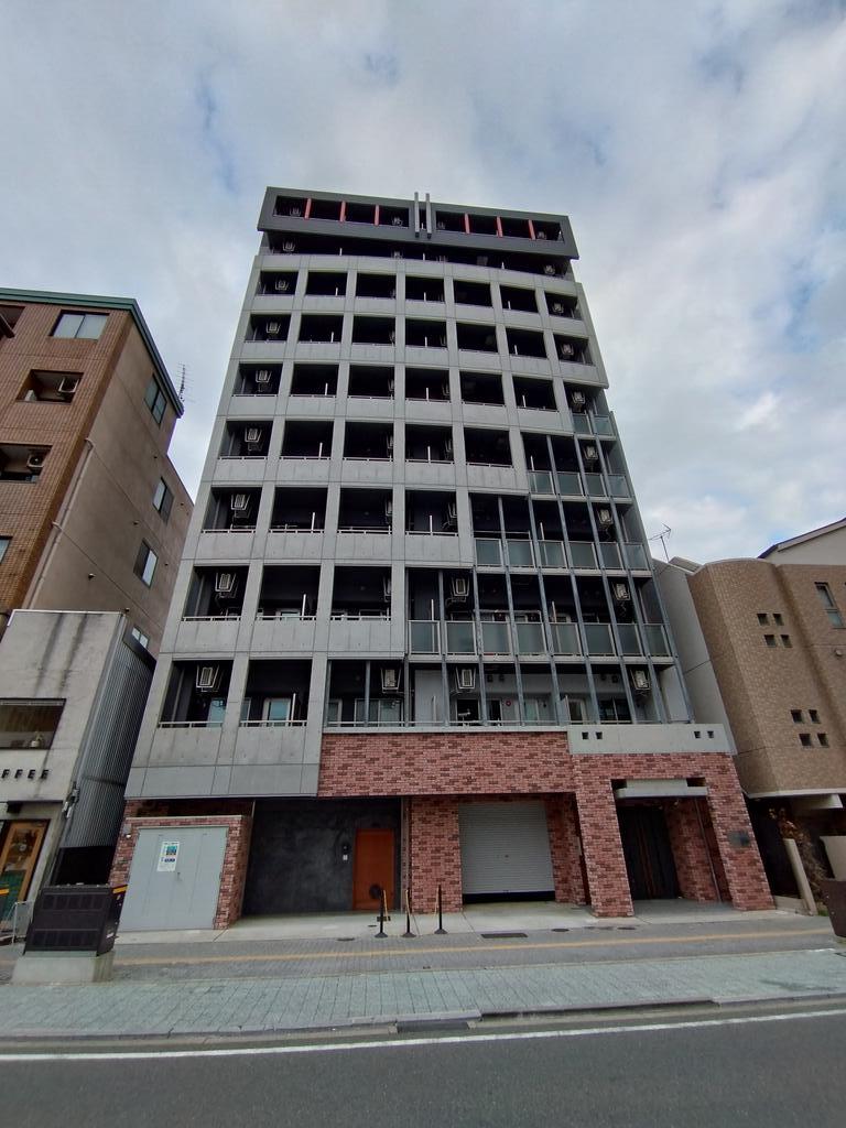 建物外観　紫川をのぞむデザイナーズマンション