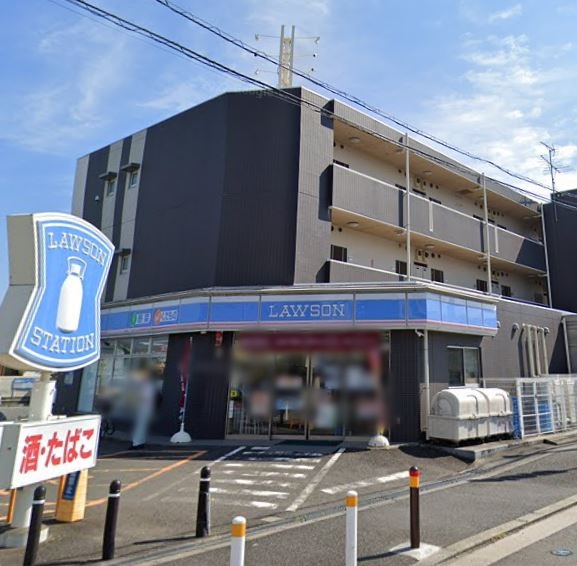 コンビニ　ローソン 東山田駅前店（コンビニ）まで287m