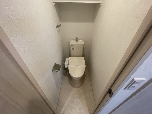 トイレ　ゆったりとした空間のトイレです