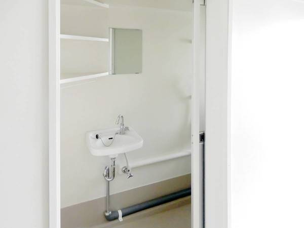 洗面設備　ビレッジハウスの同一物件・同一タイプの間取りの写真です