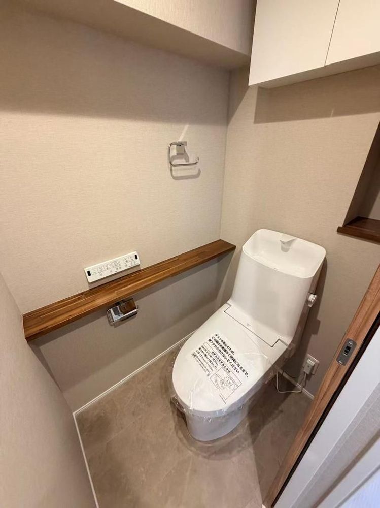 トイレ　ゆったりとした空間のトイレです