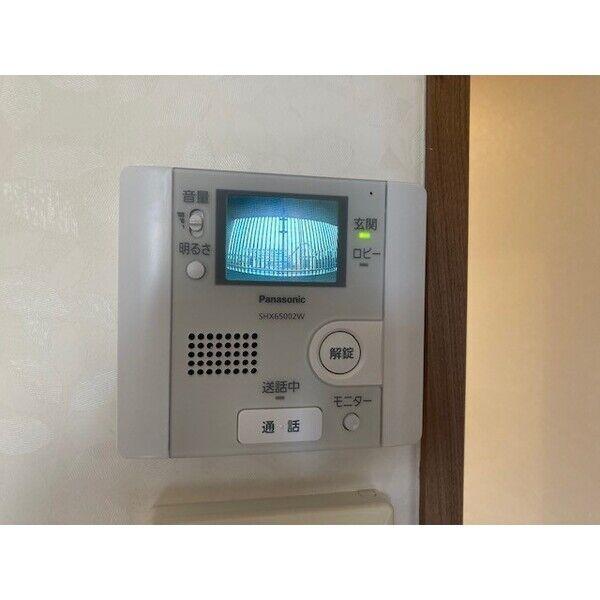 セキュリティ　モニター付きインターホン