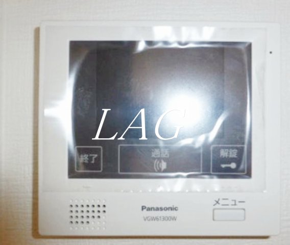 セキュリティ　モニター付きインターフォンです。