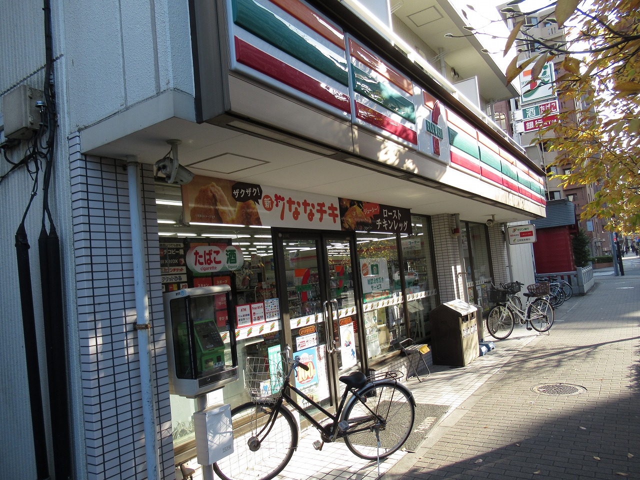 コンビニ　セブンイレブンムサシ小金井北口店（コンビニ）まで400m