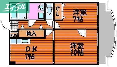 アークハイツ鹿田の間取り写真