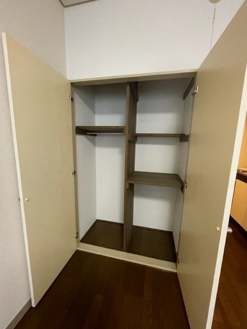 収納　収納はクローゼットタイプなので、整理整頓はかどります☆