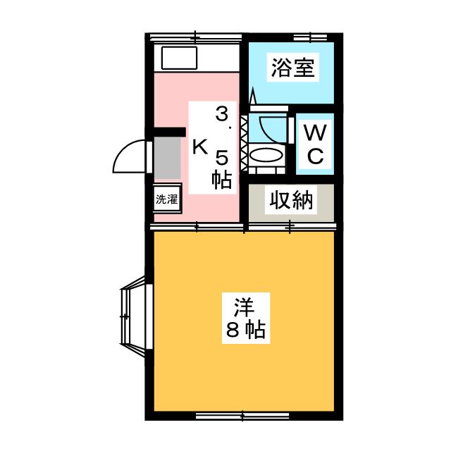 メゾン井田の間取り