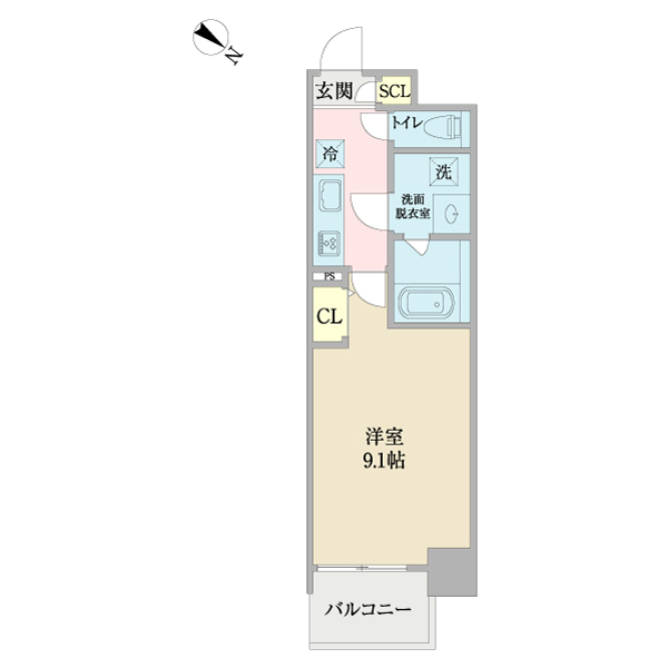 ＳｔａｒＡｒｔｓ千葉新宿の間取り