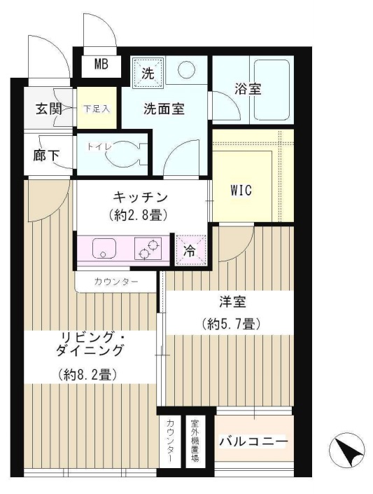ポラリスの間取り写真