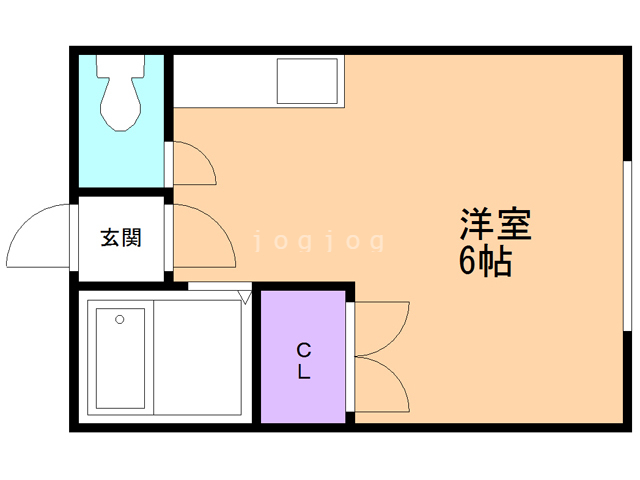 入船レディスの間取り