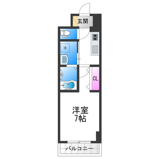 アーバンパーク田辺の間取り