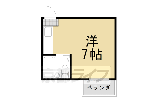 コーポ東代の間取り