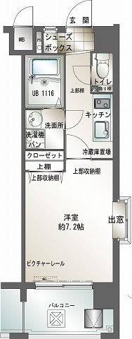 エンクレスト天神東IIIの間取り